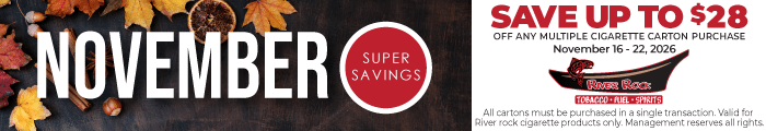 November 2026 Coupon Banner
