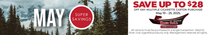 River Rock Tobacco Fuel May 2025 Coupon banner