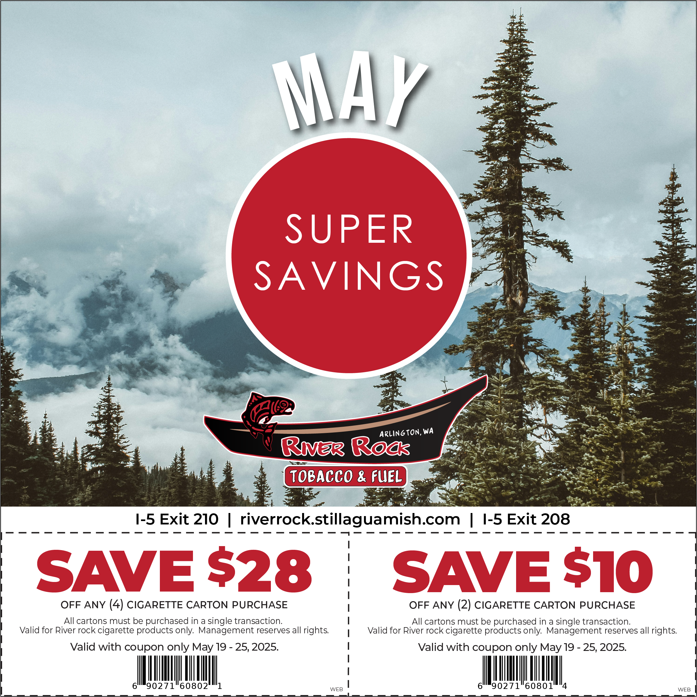 River Rock Tobacco Fuel May 2025 Coupon