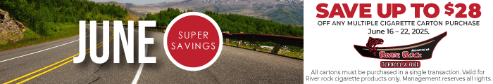 June 2025 River Rock coupon banner